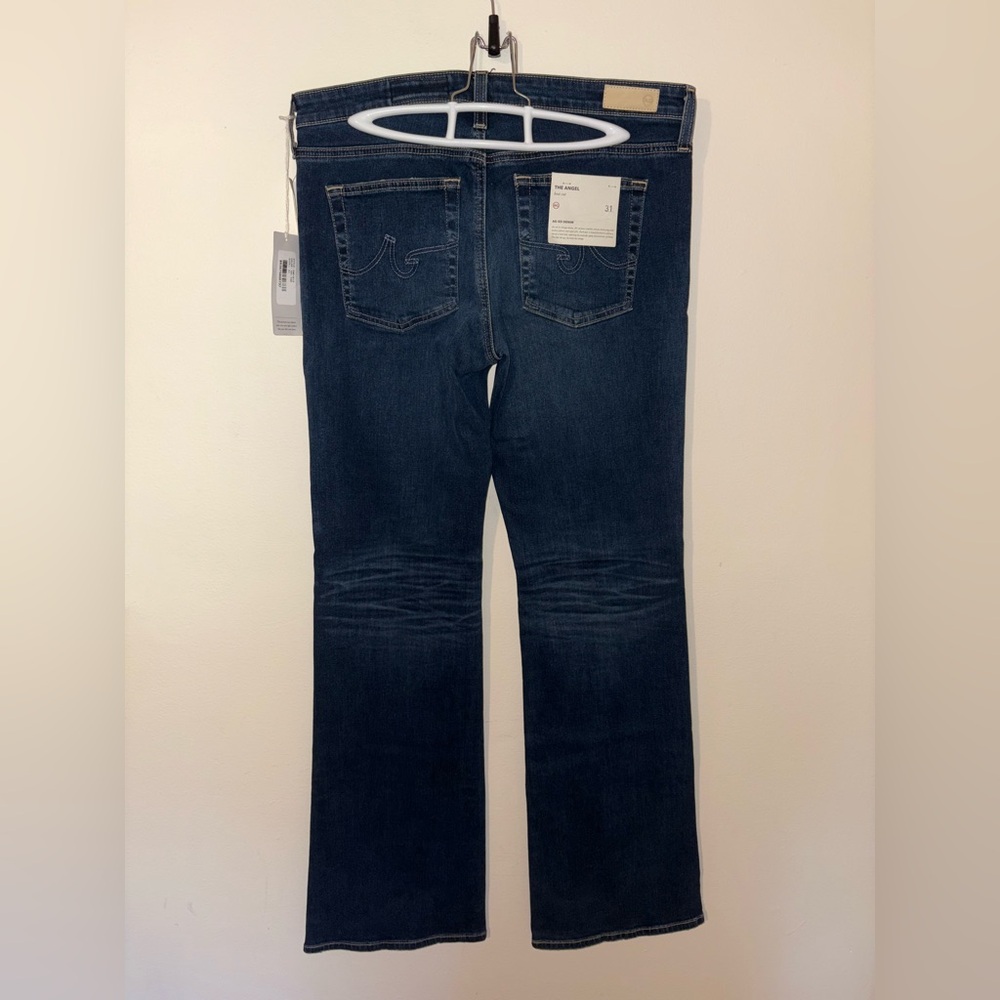 Ag Adriano Goldschmied Dark Blue Boot Cut Jeans - Picture 2 of 9